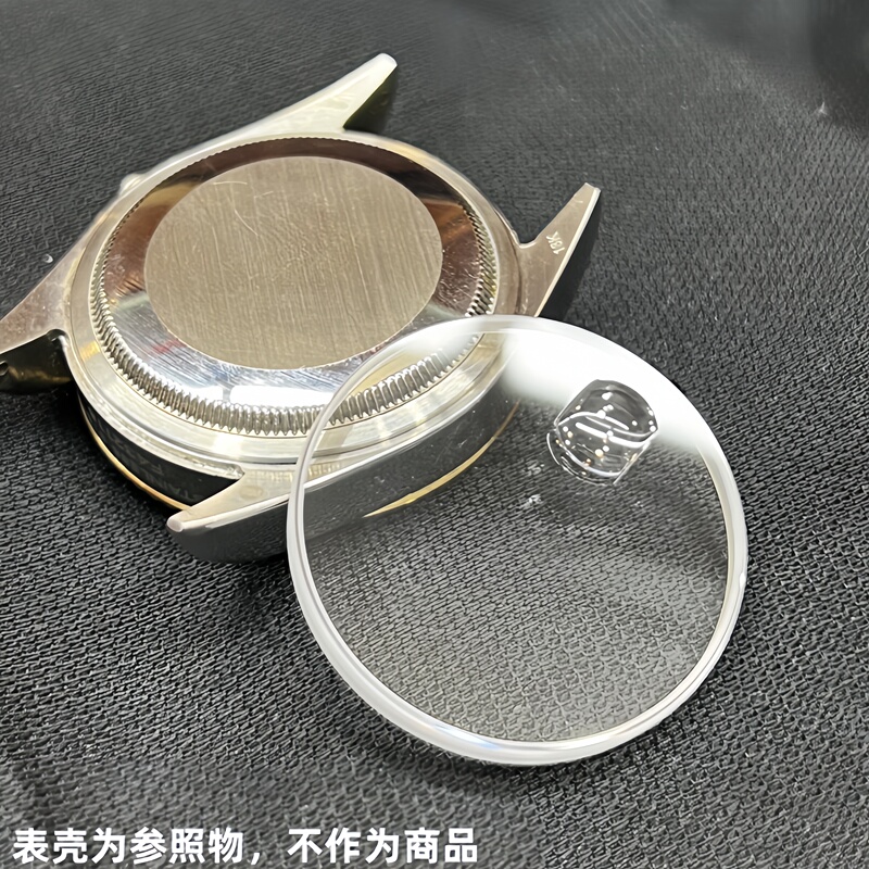Suitable for Rolex Tudor Crystal Watch Sapphire Glass with Calendar Window Watch Mirror with Waterproof Ring Accessories