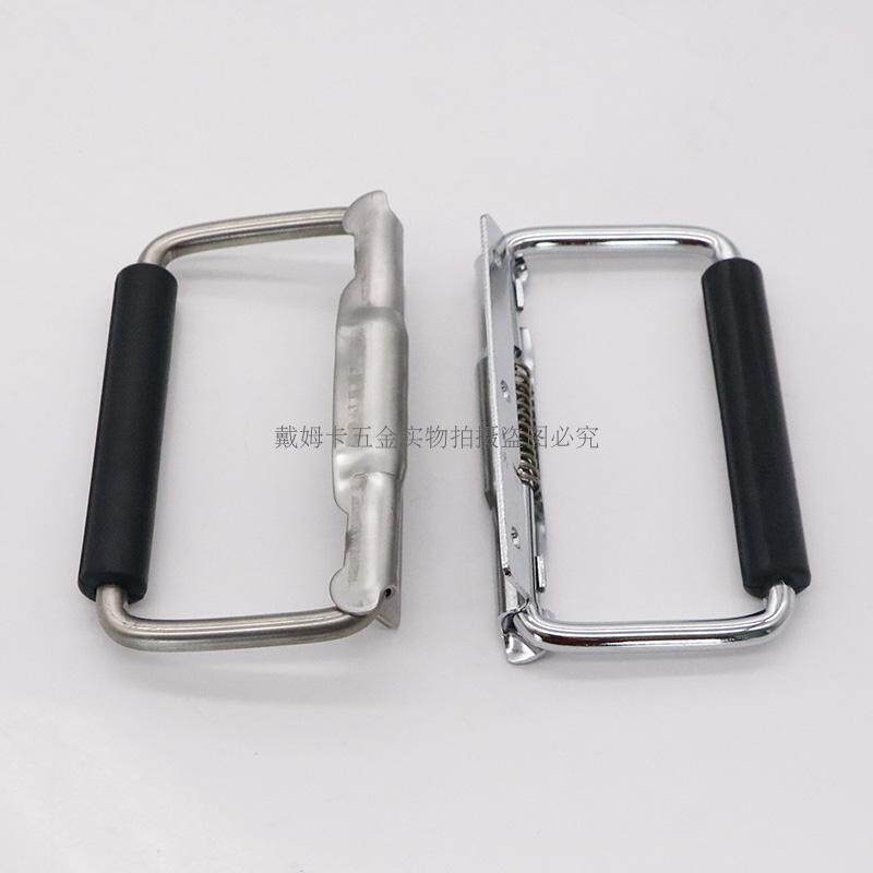 Real shot Tongshengjiu LS504-1 with rubber sleeve movable handle with spring automatic return 304 stainless steel carbon steel