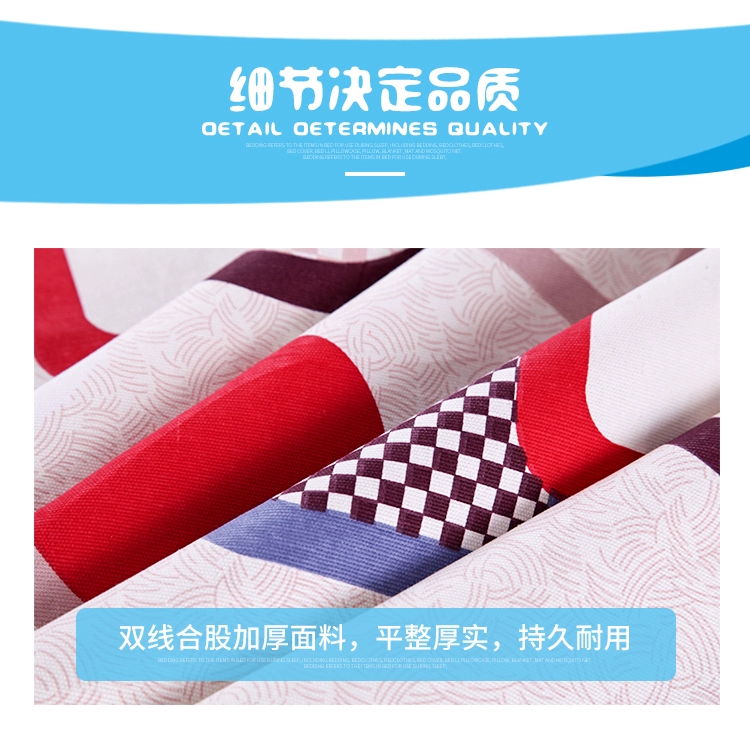 100% cotton dày tấm vải thô cũ vải cổ điển đơn mảnh đôi 1,8m ký túc xá mã hóa bông để tăng - Khăn trải giường