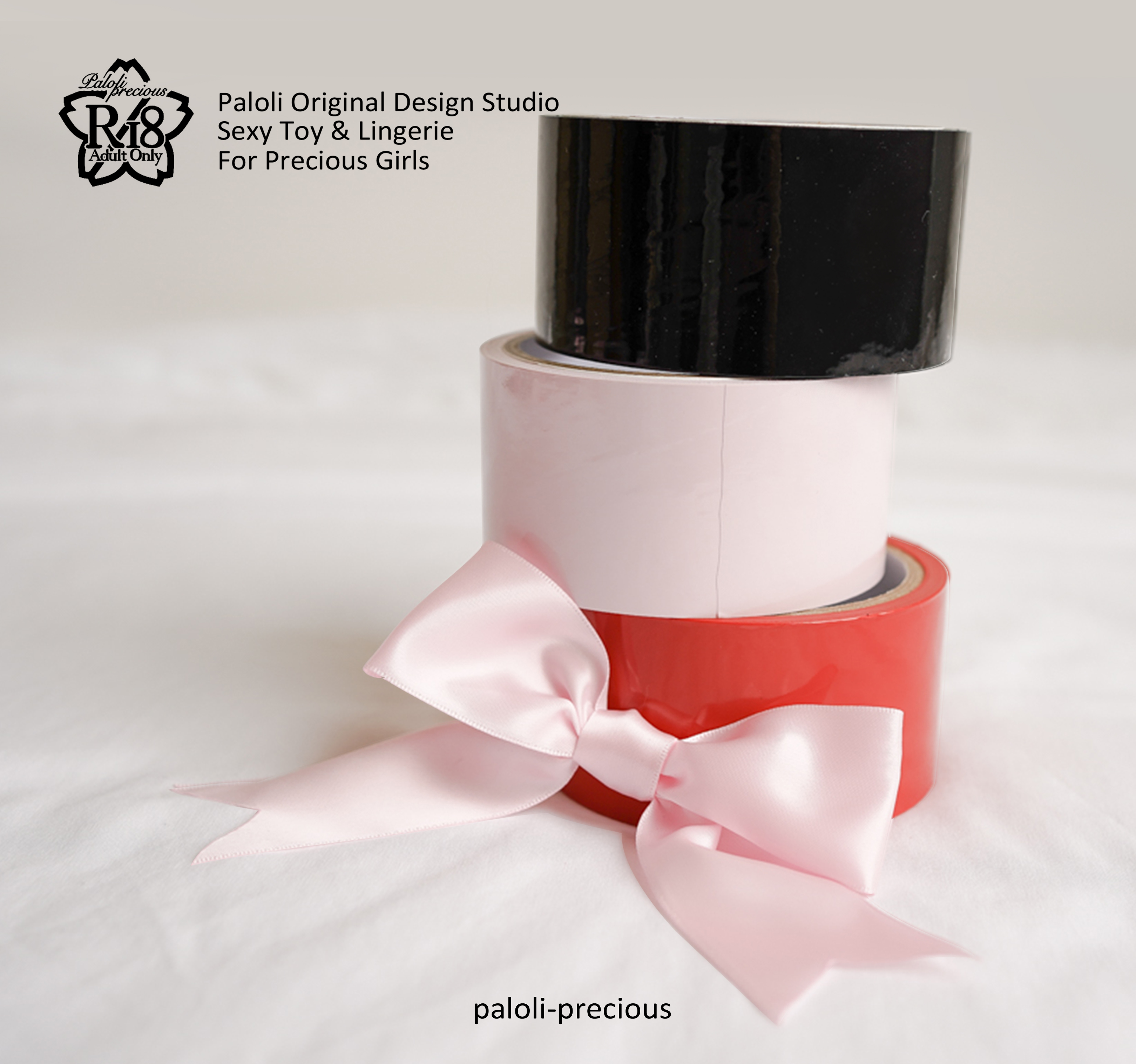 Ellie Home Electrostatic tape Non-sticky 16m Sexy game Bondage Bondage Toys Tame props Flirting SM