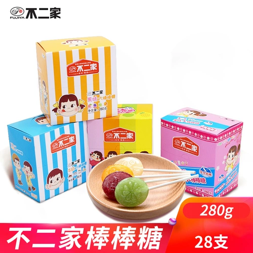 不二家 Леденец 280 г в упаковке, смешанный фруктовый вкус, молочный вкус, большой леденец, конфеты, детский день, Рождественская подарочная коробка