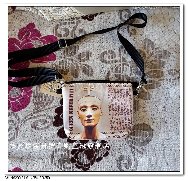 Egypt's special birth to mark Egypt's totem Baunefiti Queen's delicate workmanship skew across single shoulder trumpet-Taobao