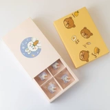 Упаковка, мультяшная оригинальная подарочная коробка, со снежинками, коллекция 2021