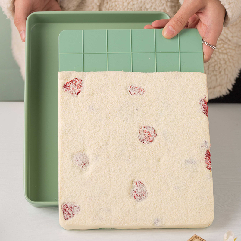 Soufflé Mold Plate Homemade Nougat Non-stick Baking Plate Home Baking Material Kit Setup Tool