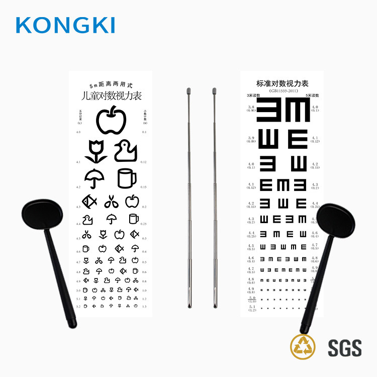 Disease Control List of Logarithmic Vision Check Chart Children Home Adults Kindergarten Nearsightedness Eye Vision Examination