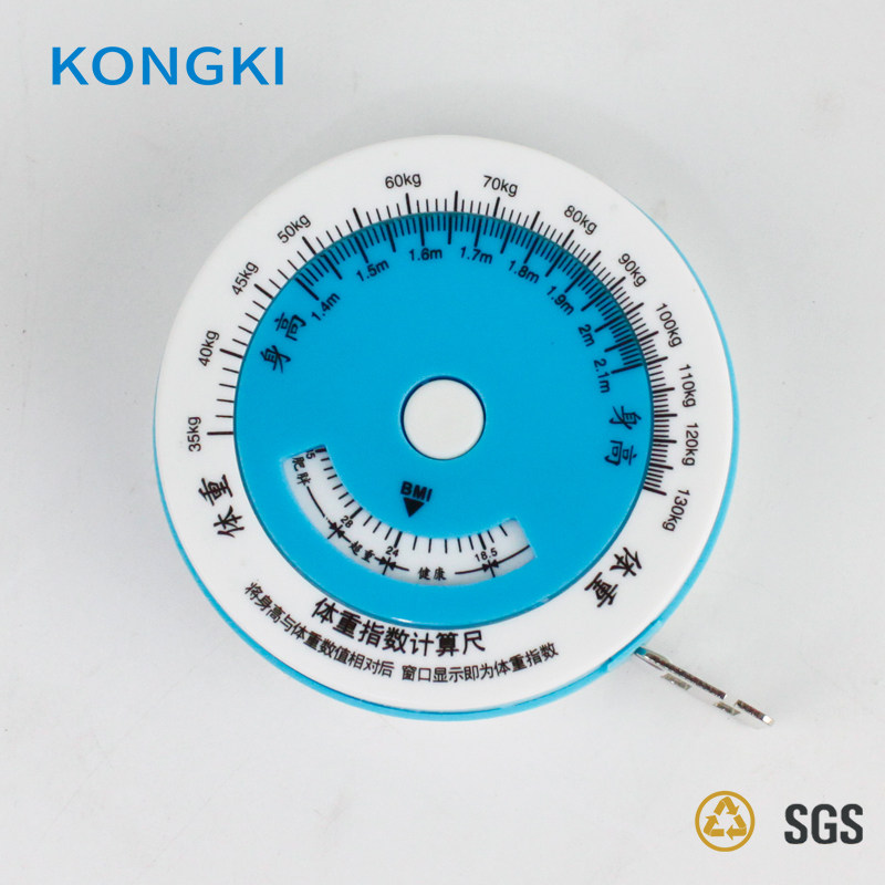Small three-like waist circumference ruler health measurement large round waist circumference ruler human body dimension ruler tape measure weight loss partner disease control BMI