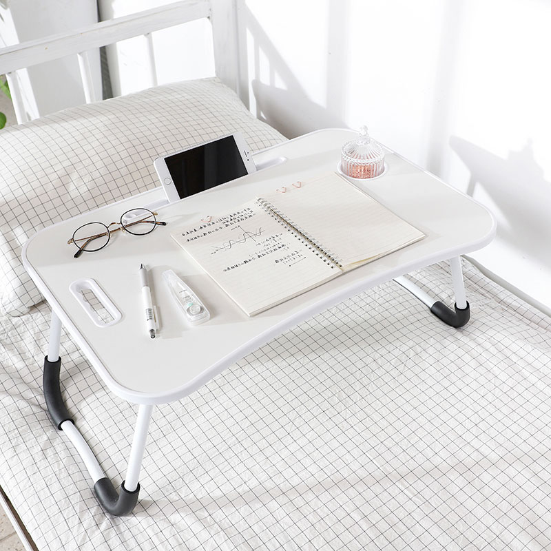Bed Small Desk Dorm Room Student Dorm Room Computer Passbook Fold Brief Easy Portable Sloth Child Learn Desk