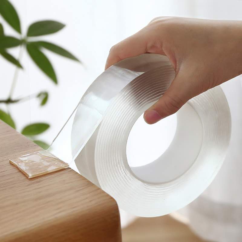 Nano Magic Sticker 3m Long adhesive tape with anti-slip transparent No-mark Dormitory Multipurpose Seminator Powerful Stick