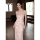 Красивое шелковое свадебное платье cheongsam для тостов, новая китайская невеста, розовое платье без рукавов высокого класса young daily mini 0