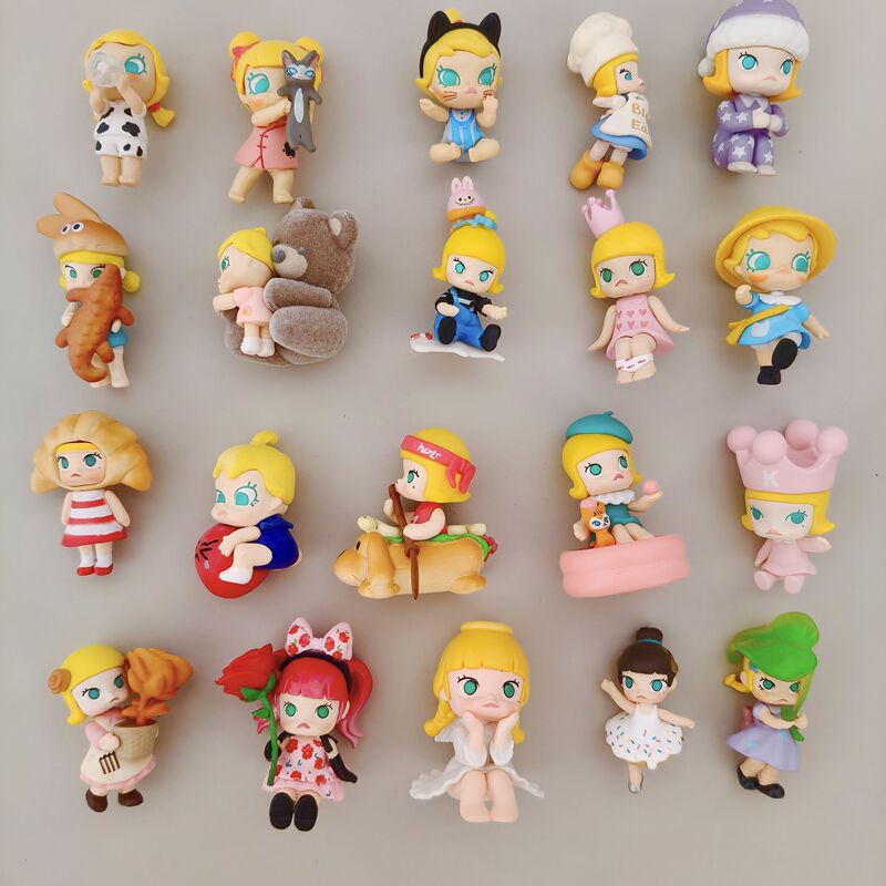 Molly Jasmine Bread Head Series DIY Modified Doll Cute Beads for DIY Bracelets, Car Accessories, and Ornaments Molly Jasmine Bread Head Series DIY Modified Doll Cute Beads for DIY Bracelets, Car Accessories, and Ornaments