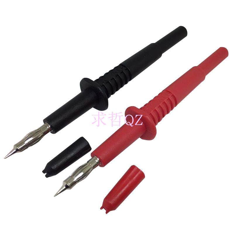 Instrument-meter test probe with 4mm banana socket on the other end with 4MM-lantern banana plug probe