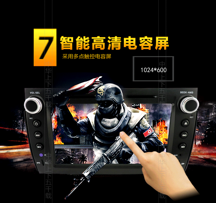 Suzuki Kai Yue / Alto thông minh Android Navigator màn hình lớn một máy xe thông minh xe máy điều hướng thông minh - GPS Navigator và các bộ phận định vị gps ô tô