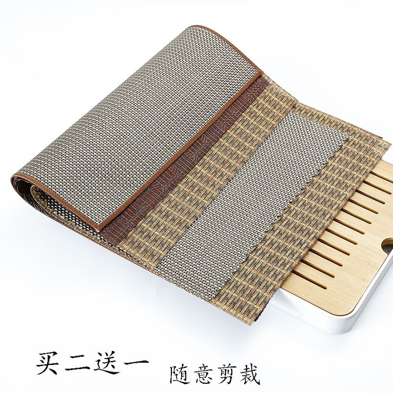 Kung Fu Chinese Tea Mat Tea Cup Mat Tea Table Mat Filter Mat Tea Dao Handmade Fiber Waterproof Tea Tray Mat Tea Set Accessories