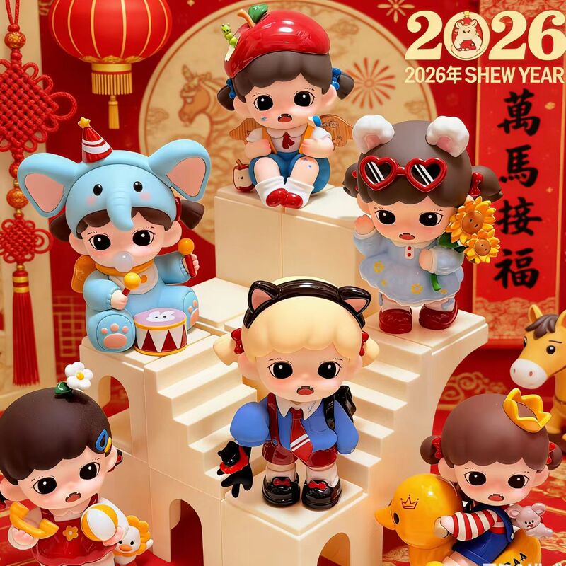 Zoraa Sister Is Cute and Justifies Everything Series Cartoon Blind Box Desktop Ornament Gift Ballet Cat Girl Gift