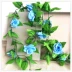 Mô phỏng hoa hồng mây treo tường hoa nho ống sưởi ấm trong nhà phòng khách trang trí trần nhựa cây hoa nho - Hoa nhân tạo / Cây / Trái cây