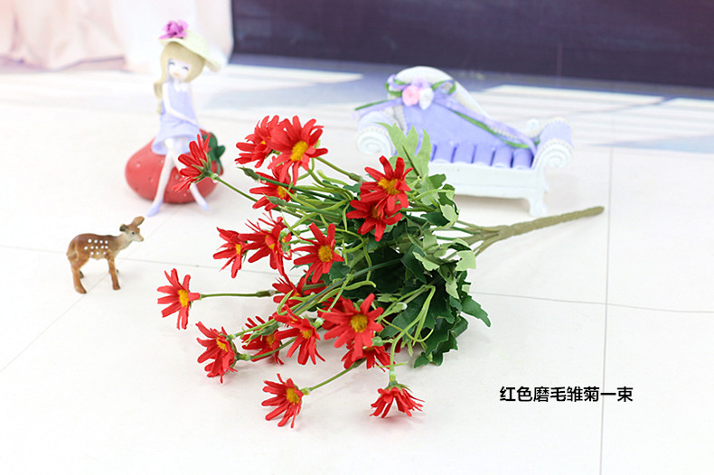 Mô phỏng tường cây cỏ hoa nhựa giả hoa bó hoa trang trí phòng khách cắm hoa hàng rào hoa nhỏ màu xanh - Hoa nhân tạo / Cây / Trái cây cây hoa mai giả