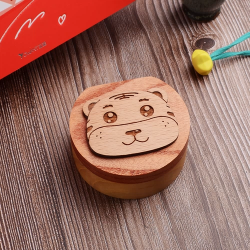 Детский сувенир для хранения пуповины, детская подарочная коробка для новорожденных