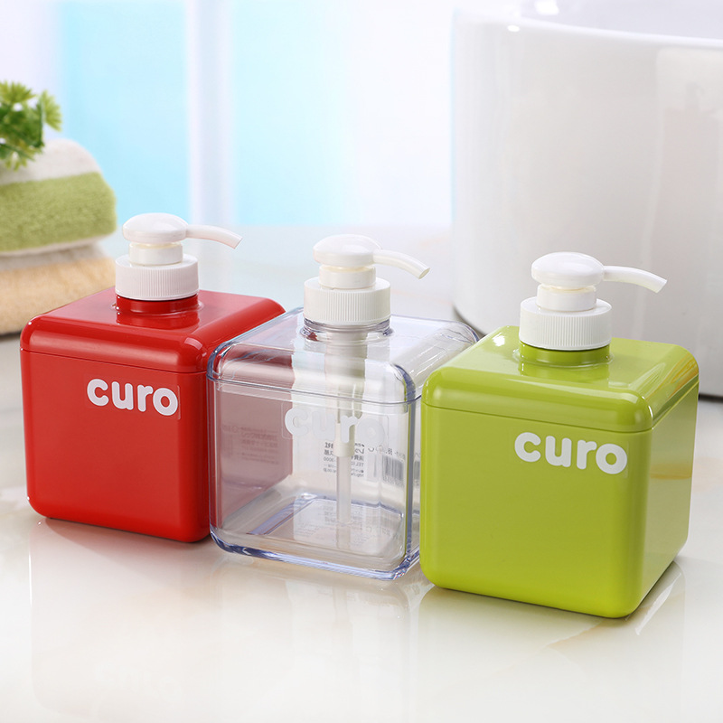 Japan LEC Lotion Bottle Travel Portable Shampoo water body lotion Bath Lotion Bottle Plastic Transparent Hand Sanitizer Bottle