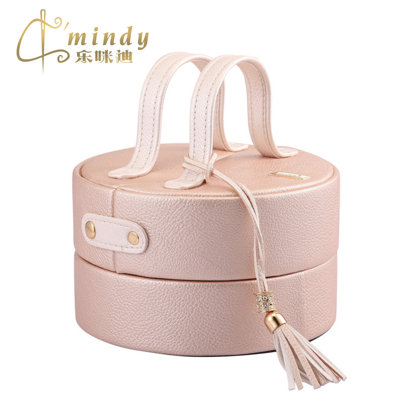 MINDY Lemidy South Korea Sweet Princess First Jewelry Box Ornament Box JEWELRY BOX CONTAINING BOX Gift Giving Gift
