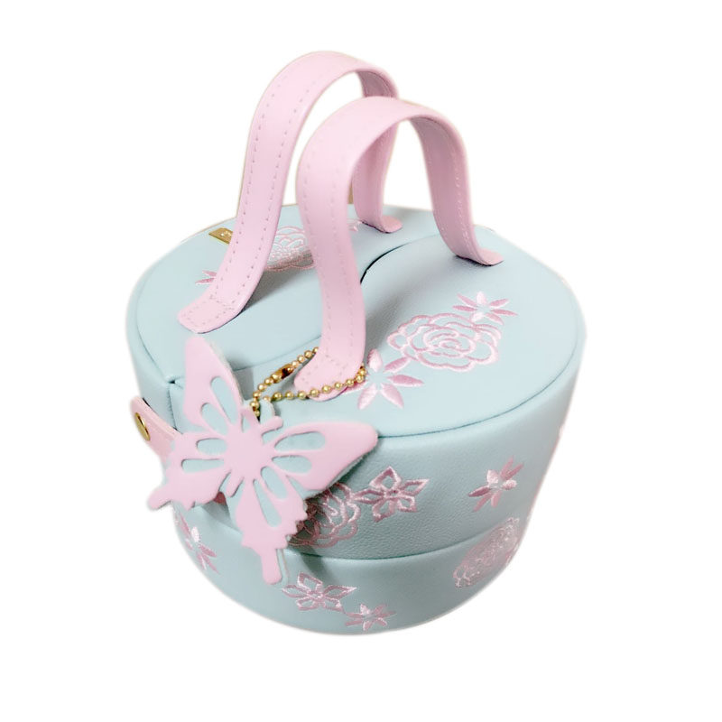 Butterfly Sweet Beauty European-style Retro Art Ornament Containing Box The First Accessories Box Fresh And Sweet Jewelry Box Delivery Queen's Festival