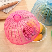 Tấm nhựa tròn che đĩa che bàn Bàn bay ruồi chống muỗi che bếp thông thoáng nhà bếp che đĩa nhỏ cửa hàng bách hóa - Sản phẩm chống bụi