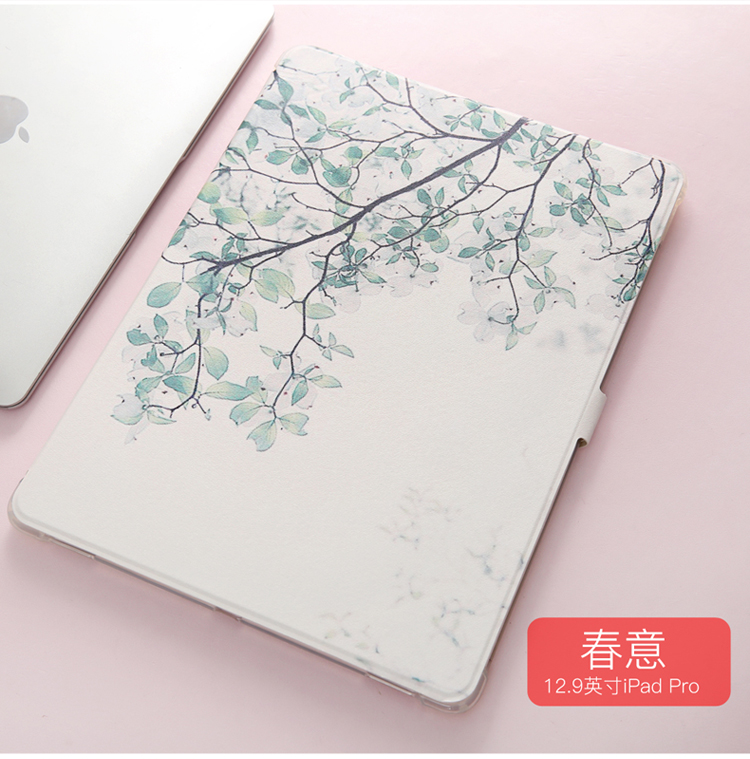 cũ iPad Pro12.9 bao gồm tất cả bảo vệ tay áo thương hiệu nổi tiếng của Apple mềm vỏ silicone ipadpro12.9 inch A1584 dễ thương phim hoạt hình bao da thế hệ thứ 2 vỏ tablet A1670 - Phụ kiện máy tính bảng cường lực ipad
