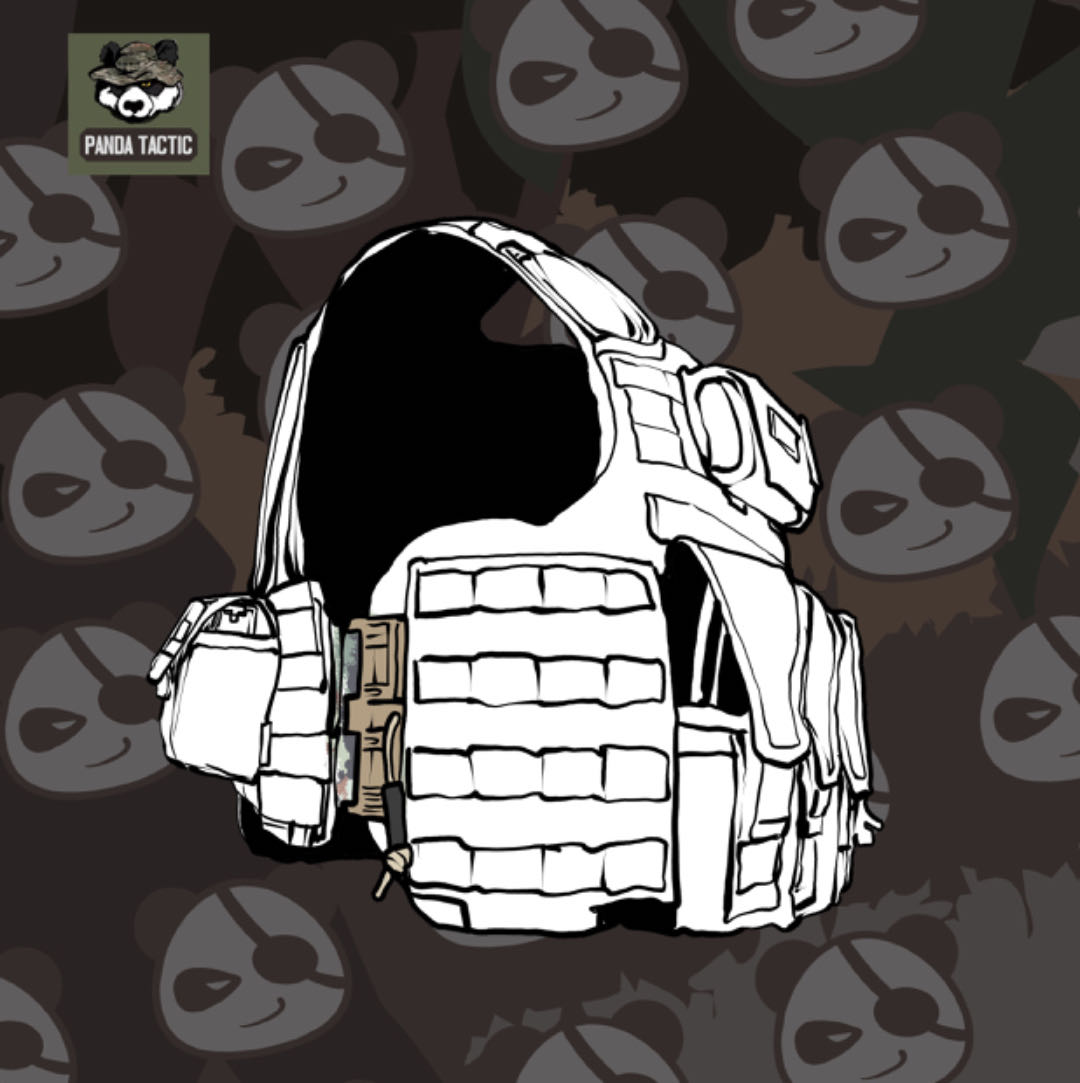(Panda Tactical) PD-078 Loaded With Tactical Vest Side Apron Quick Demolition of Quick-tear Side Circumference-Taobao