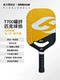 Sinsham Professional Competitive T700 Carbon Fiber Hollow Style Frosted Sponge Core Pickleball Racket