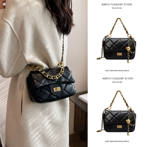 Сумка через плечо, летняя сумка на одно плечо, на цепочке, изысканный стиль