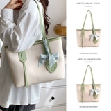 Вместительная и большая сумка через плечо, универсальная сумка на одно плечо, коллекция 2022, в корейском стиле