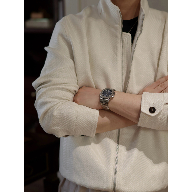 Grazie Realm Bc｜"Enjoy the Gifts of Nature" Linen X Wool Elegant Jacket
