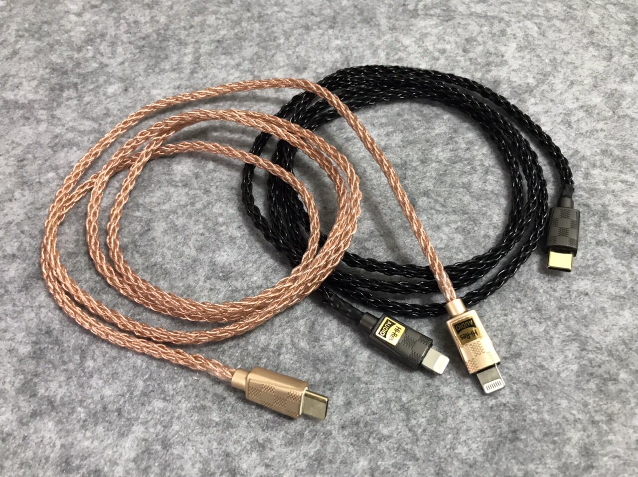 Apply Apple Huawei to Connect Lightning Go Type-c Go USB b Fangkou Decoder Audio Line