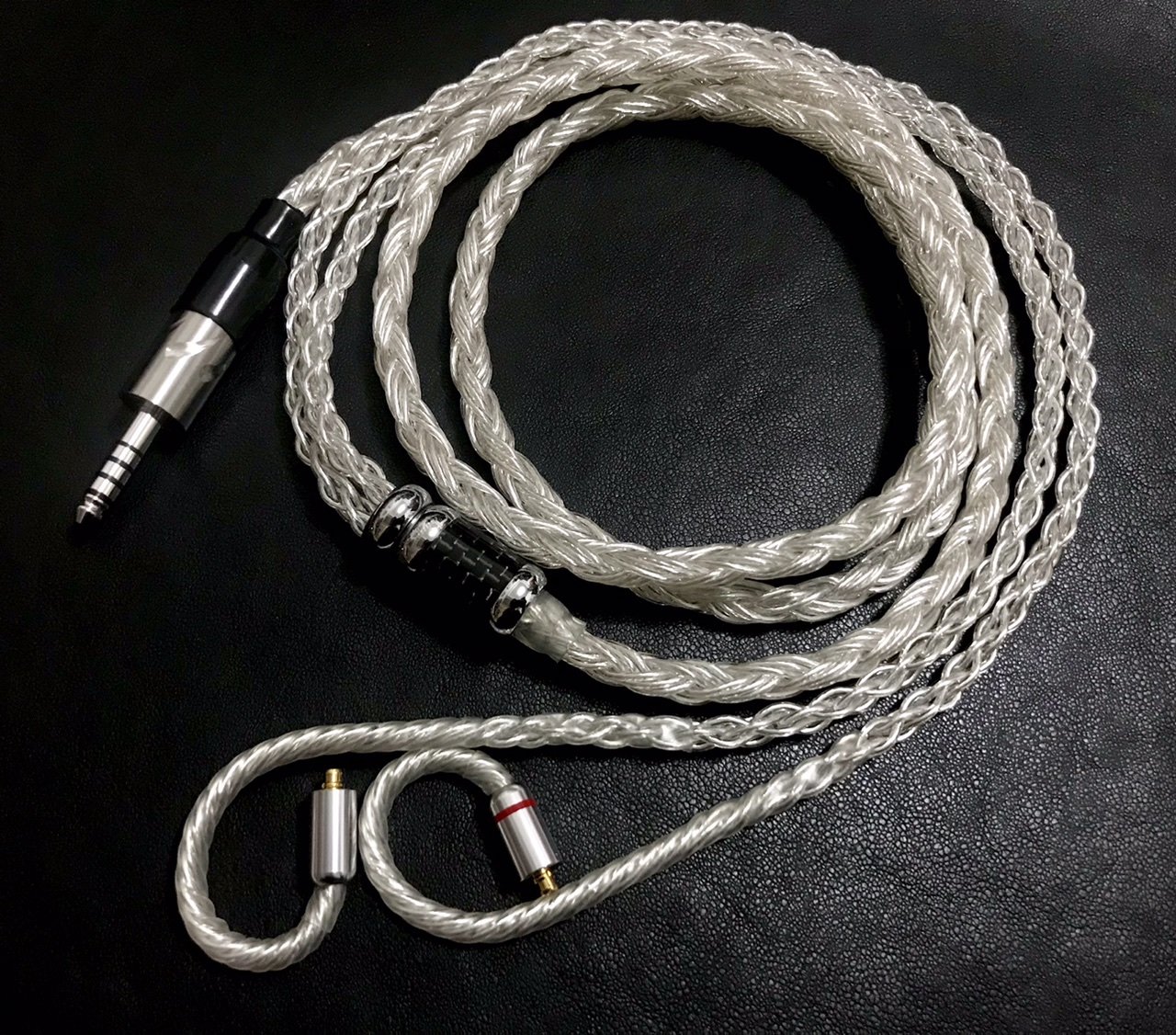 Gold and silver palladium alloy Z1R SE846 fw1000 qdc 1964 Black Oriole 4 4 balanced headphone upgrade cable