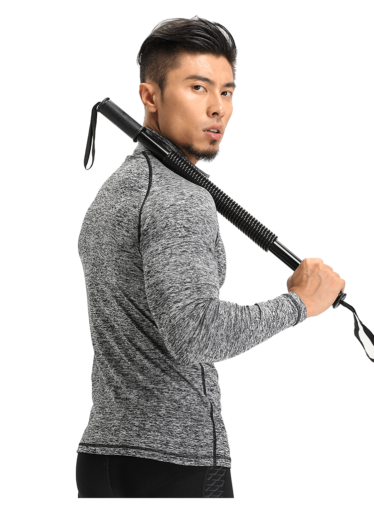 Thể thao vớ nam nhanh chóng làm khô áo len bóng rổ chạy cao đàn hồi T-Shirt phòng tập thể dục quần áo mùa thu đào tạo quần áo quần áo tập gym nữ adidas chính hãng