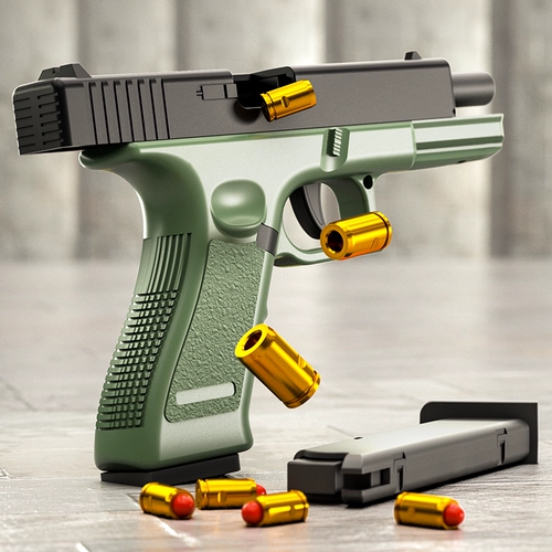 Автоматический глок, мягкая пуля, дробовик, игрушка, пистолет для мальчиков
