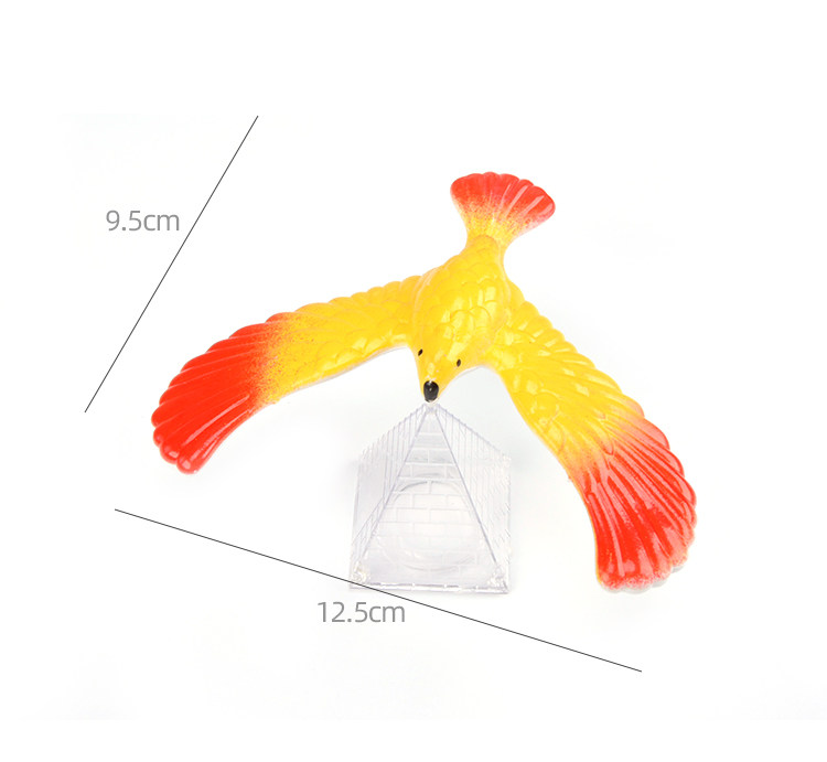 80后怀旧平衡鸟创意复古平衡鹰儿童成人大号益智重力鸟不倒翁玩具详情3