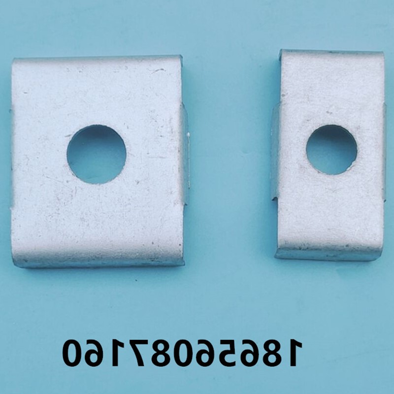 C Steel Film Press Block Limit Spacer Solar Photovoltaic Bracket Accessories Galvanized Waji C Steel Hoisting Accessories