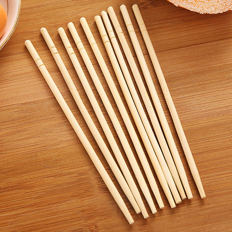 Disposable Chopsticks Hotel Special Cheap Bamboo Chopsticks Common Household Commercial Once Sanitary Chopsticks Outside for Convenient Chopsticks