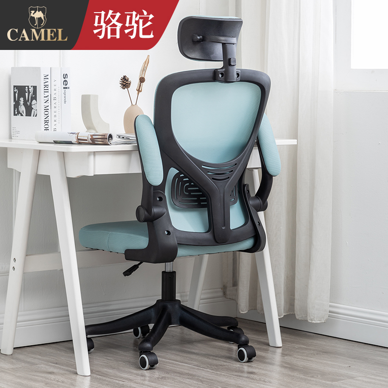 Camel Computer Chair Comfort Long Sitting Office Chair Home Chair Body Ergonomics Backrest Electric Racing Chair Student Learning Chair