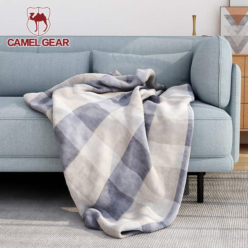 Camel forest a large blanket of flannel in autumn and winter