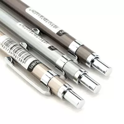 Del metal activity pencil 0 5 0 7 professional drawing painting automatic pencil press pencil to send refill