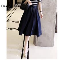 Carling Kiss2020 Summer new knock 100 hitch with type A swing insert bag designed wide leg skirt pants