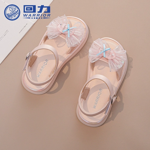 Warrior, детские сандалии для принцессы, спортивная пляжная обувь, повседневная обувь, тренд сезона