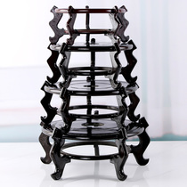 Flower pot tray Living room household Qishi fish tank vase Flower pot base Plastic wine jar shelf Flower rack Balcony desktop