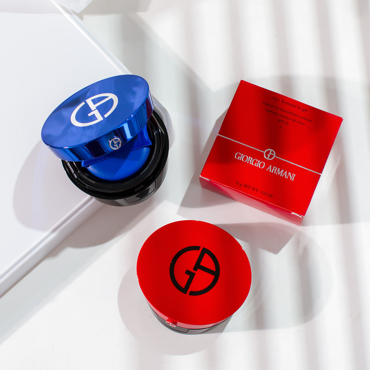 Yamanini red air cushion bb cream pink cherry blossom water light sensation powder bottom liquid for flawless moisturizing 2 3 blue