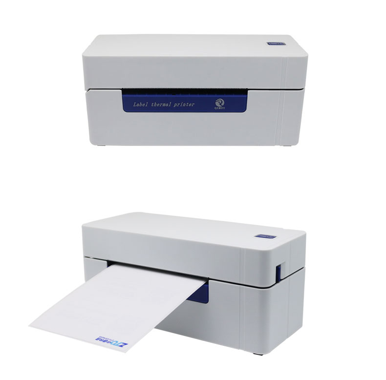 Máy in đơn Qi Qi 488 máy in đơn tốc độ nhanh tự dính mã vạch QR mã nhãn máy tân binh - Thiết bị mua / quét mã vạch