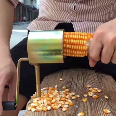 Dry corn thresher household small machine peeling corn artifact hand planing grain stirring manual small stripper