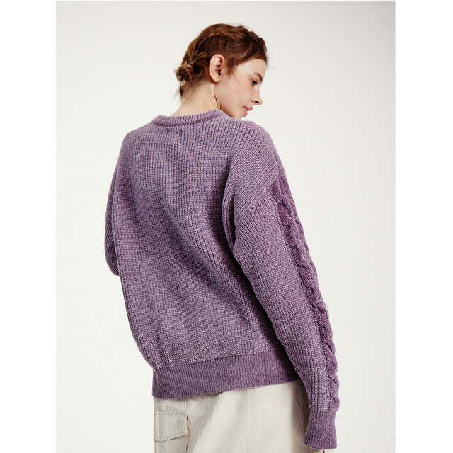 CMF ດູໃບໄມ້ລົ່ນແລະລະດູຫນາວອາເມລິກາ sweater retro ຜູ້ຊາຍການອອກແບບ niche niche ຄົນອັບເດດ: ອົບອຸ່ນແບບ lazy sweater knitted sweater
