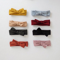 Spring 2020 headdress Joker bow hair band elastic band headband female baby princess hair accessories floral headdress