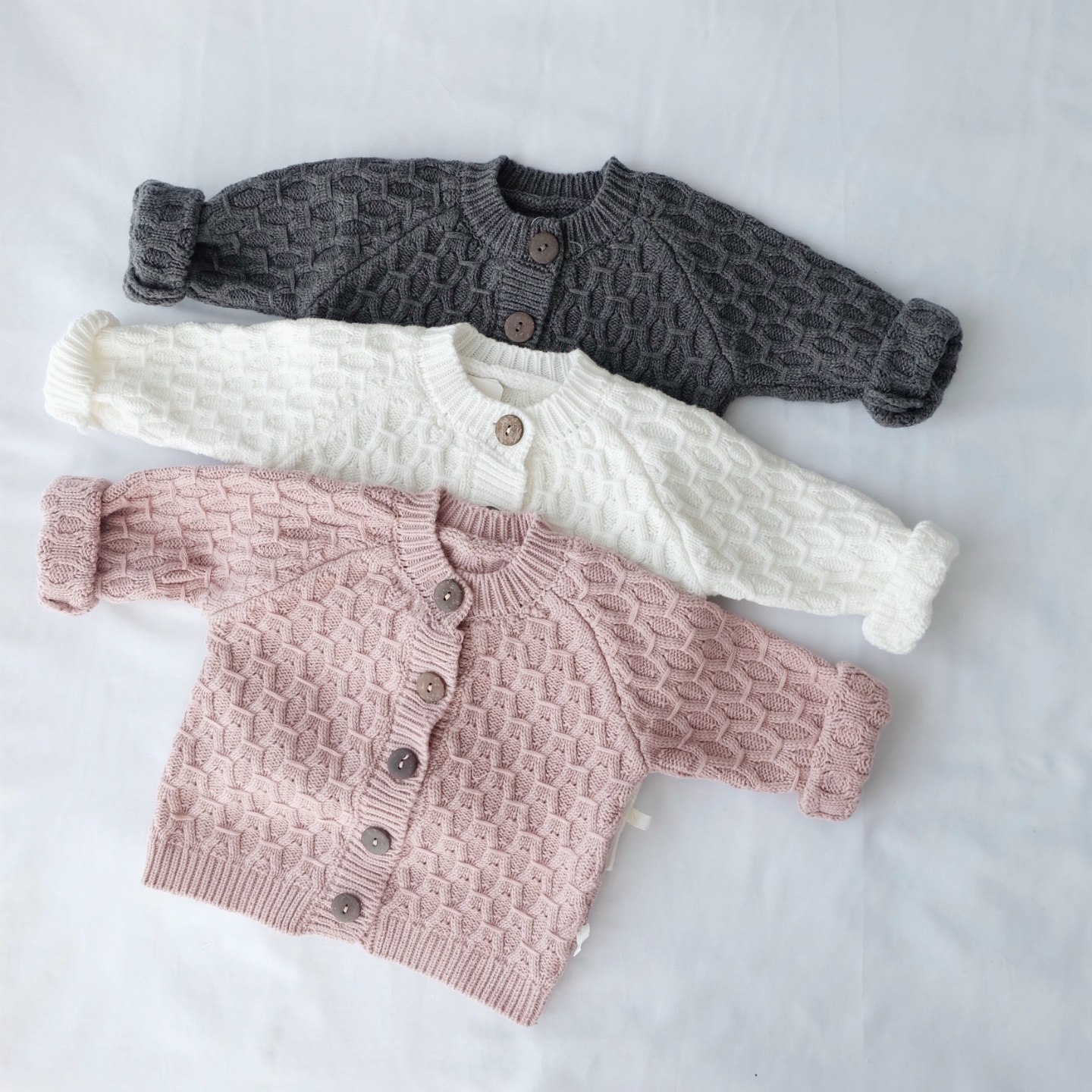INS Korea Spring and Autumn New Baby Sweater Cover Newborn Baby Sweater Sweater Knitted Sweater Sweater